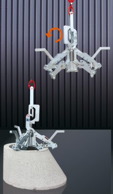 Grapin à regards 620 - 1500mm