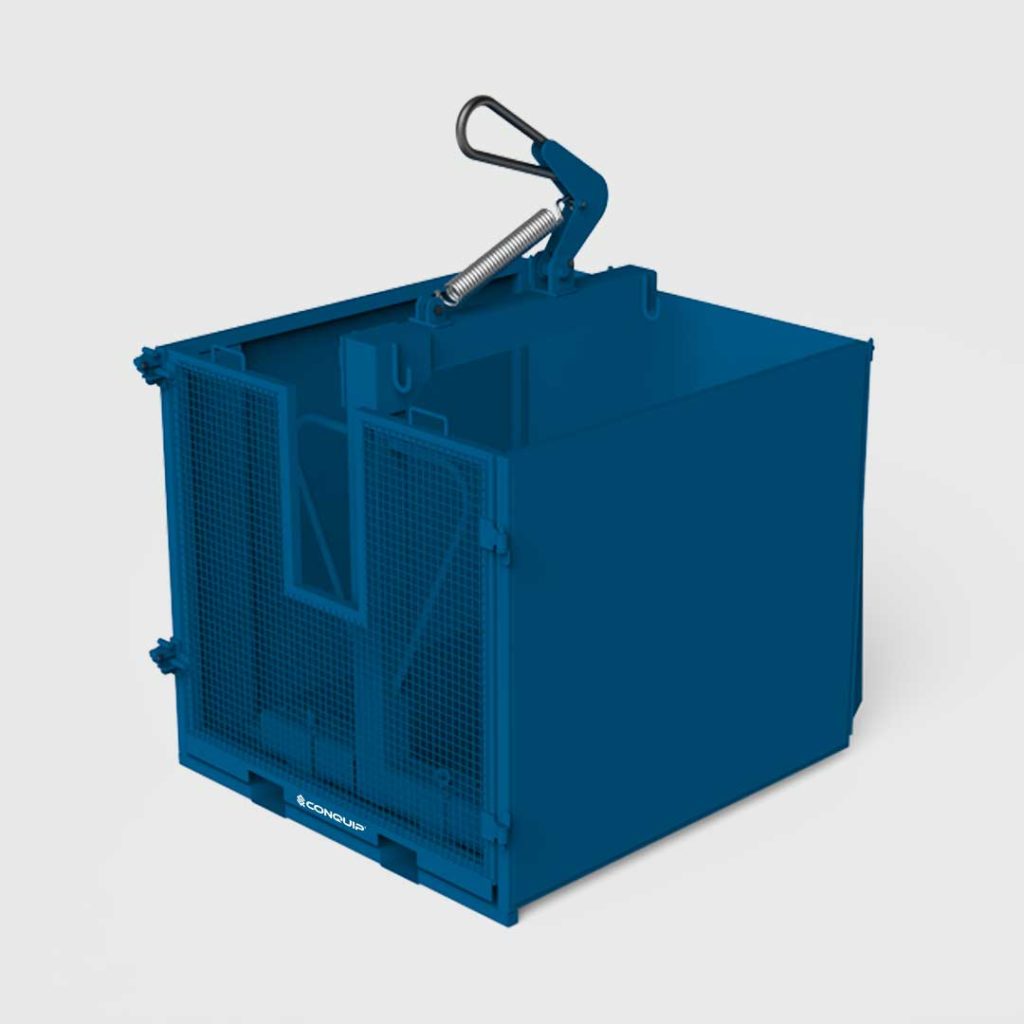 Cage de levage sécurisée