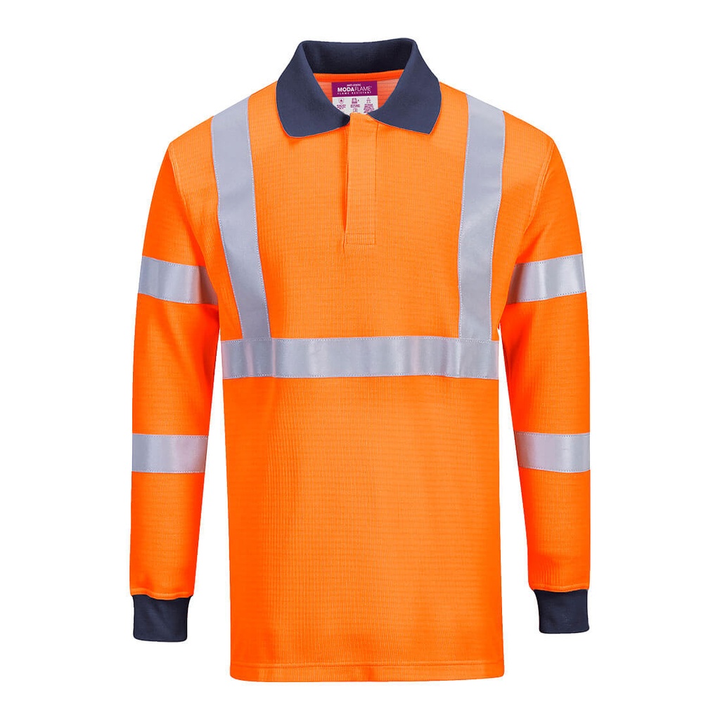 Polo résistant à la flamme avec norme RIS 