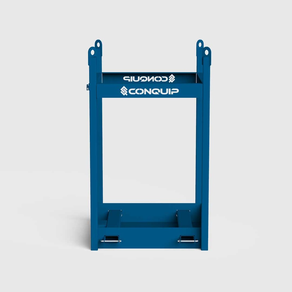 Cadre de levage pour toilettes portables
