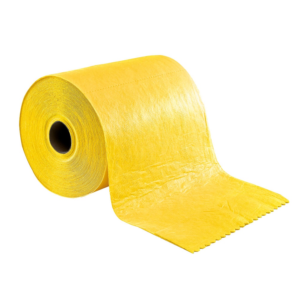 Rouleau d'absorbant produit chimique
Jaune