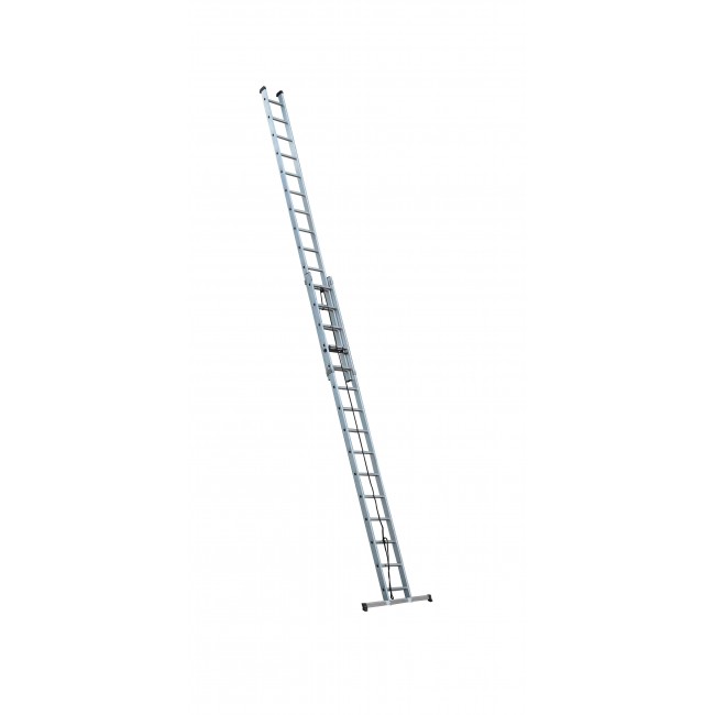 Echelle coulisse à corde, 2 plans