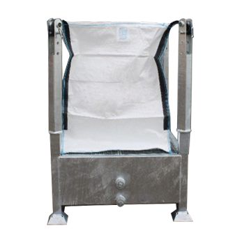 Support Big Bag avec Bac de rétention caillebotis