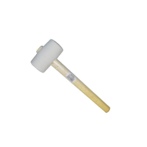 Maillet caoutchouc emmanché bois