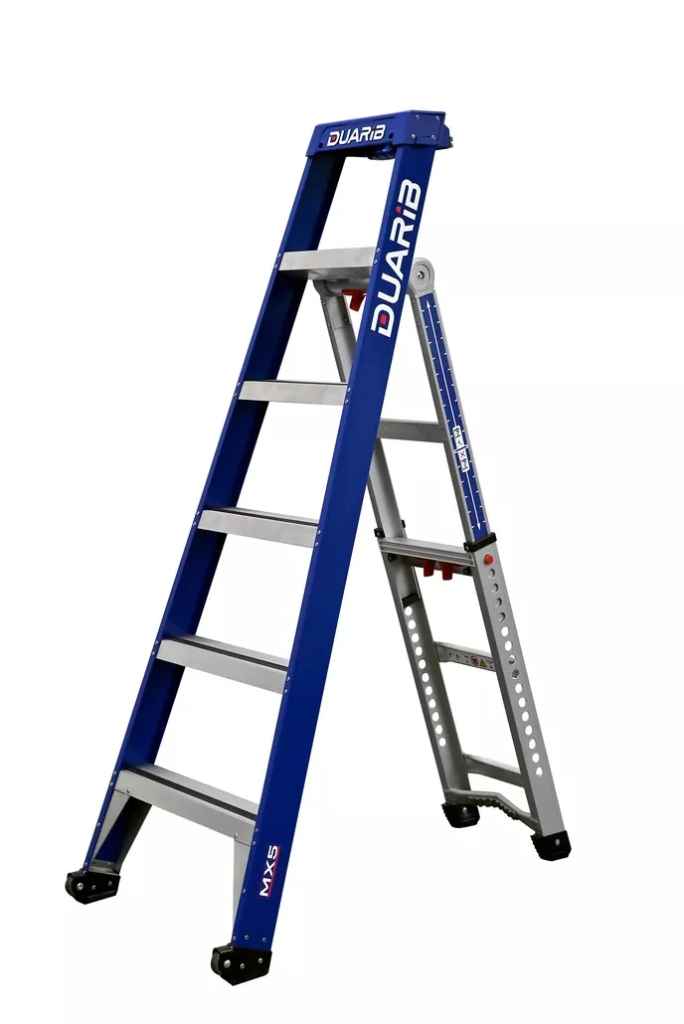 Escabeau Télescopique 5 en 1 en aluminium