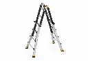 Échelle télescopique pliante 3 ou 4 marches