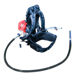 Vibreur portatif à béton en sac à dos - moteur Honda (GX35)