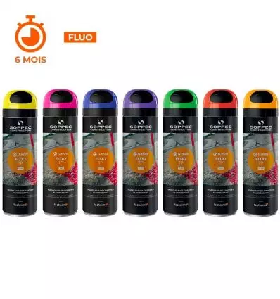 Traceur chantier SOPPEC FLUO TP Fluorescent
