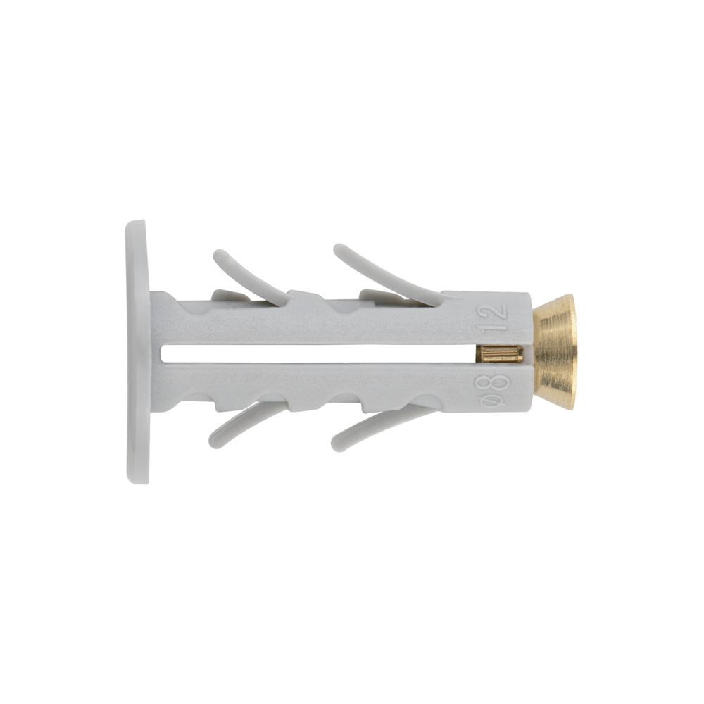 Cheville nylon pour briques creuses et matériaux pleins. (boite de 100 pièces)