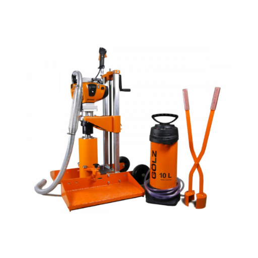 Carotteuse pour prélèvement dans l'asphalte et le béton