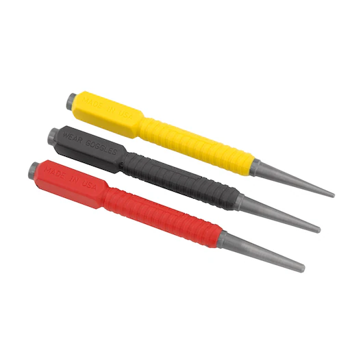 Chasse-clous Dynagrip Stanley - Jeu de 3 pièces