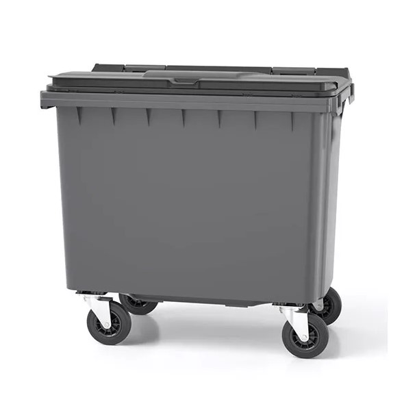 Conteneur poubelle 660 litres - Ordures ménagères