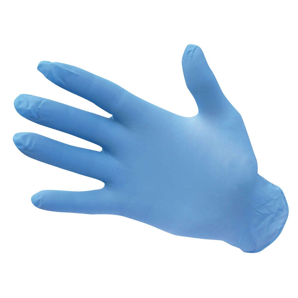 Gants jetables en nitrile non poudrés - Pack de 100