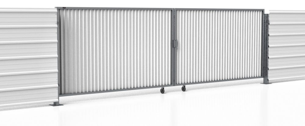 Portail 2 vantaux plein