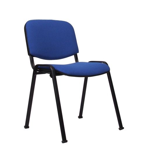 Chaise empilable en tissu