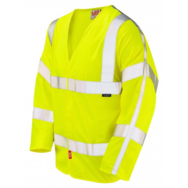 Gilet haute visibilité manche longue résistant à la flamme
