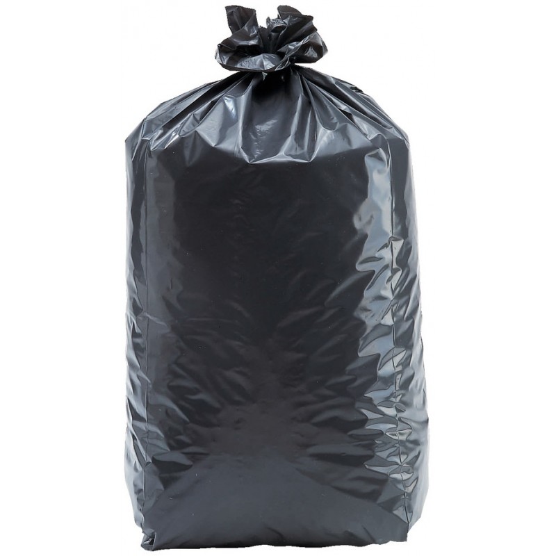 Sacs poubelles noir 100L BD std 35µ / CT 200