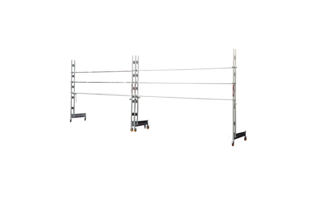 Garde-corps temporaires camion - Panneaux de 3.33m x H4m (rabattable à H2.5m)