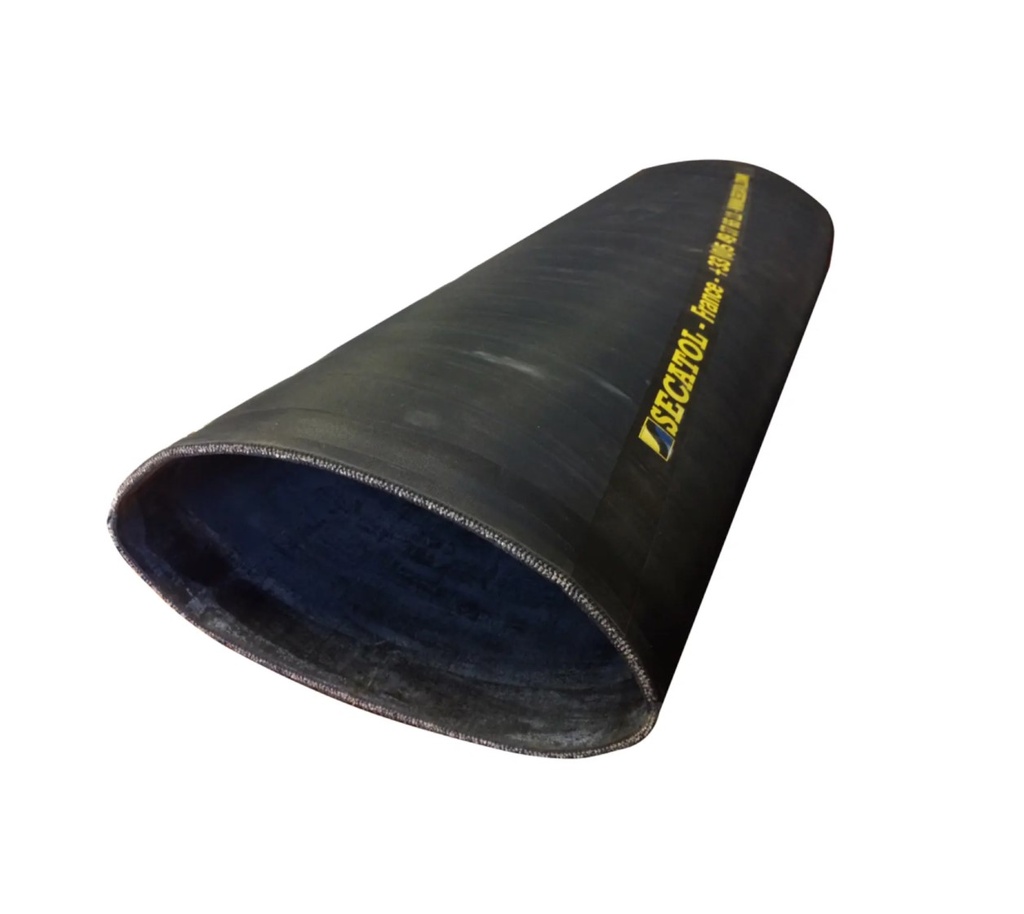 Tuyau caoutchouc pour benne à béton