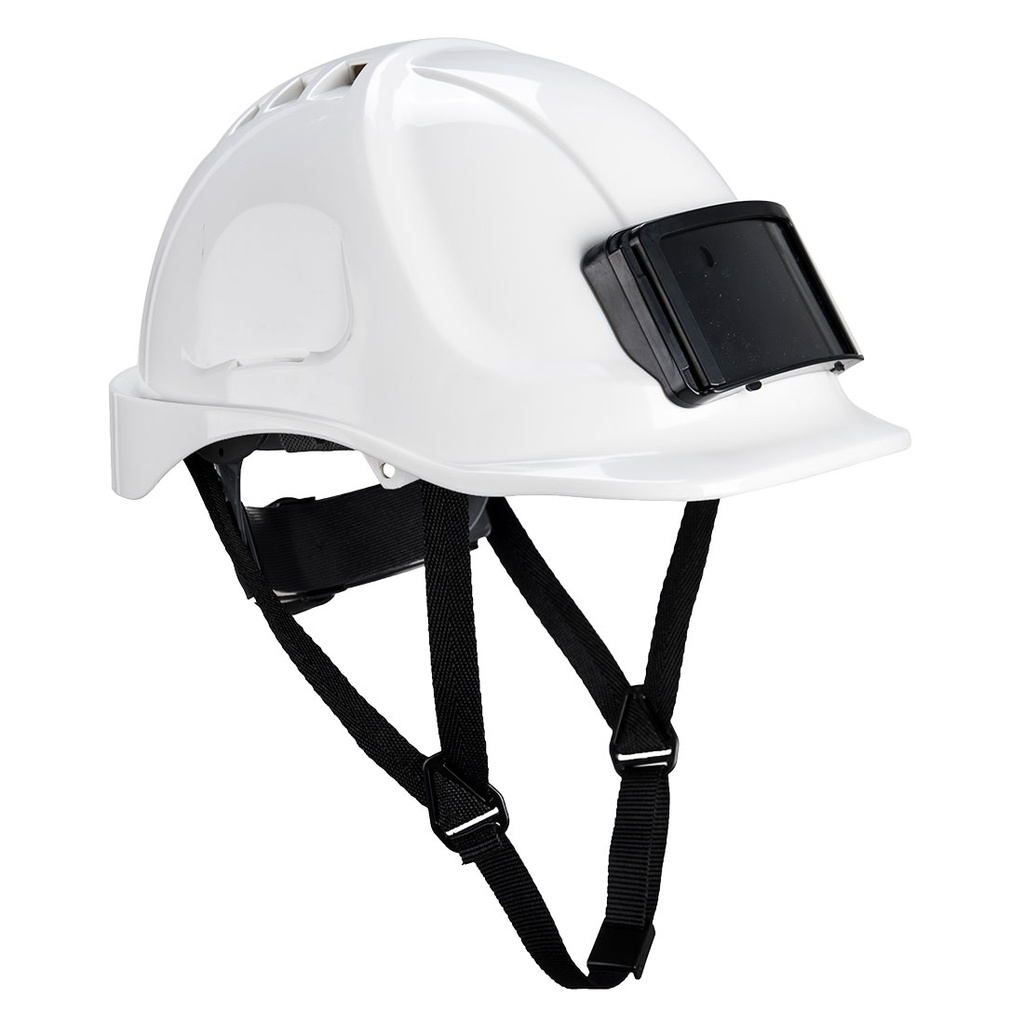 Casque endurance avec porte-badge
