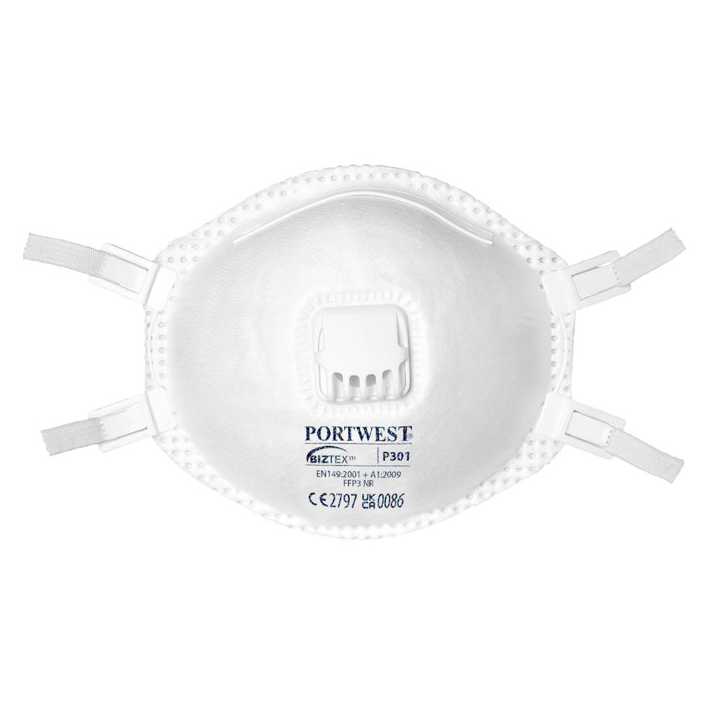 Masque FFP3 avec valve (10 pièces)