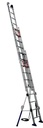 Échelle aluminium avec stabilisateur