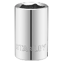 Douille 17 mm 6 pans 1/2'' Stanley