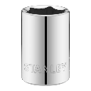 Douille 12 mm 6 pans 1/4'' Stanley