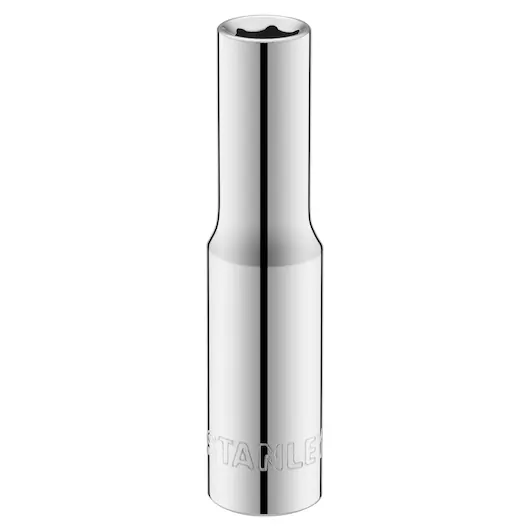 Douille profonde 6 mm 6 pans 1/4'' Stanley