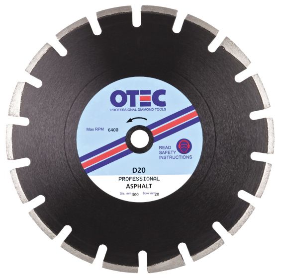 Disque découpe de l'asphalte - D20