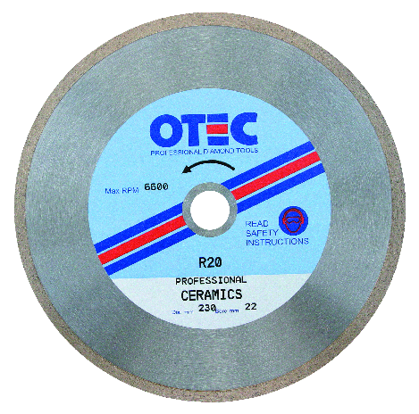 Disque pour la découpe du carrelage - R20