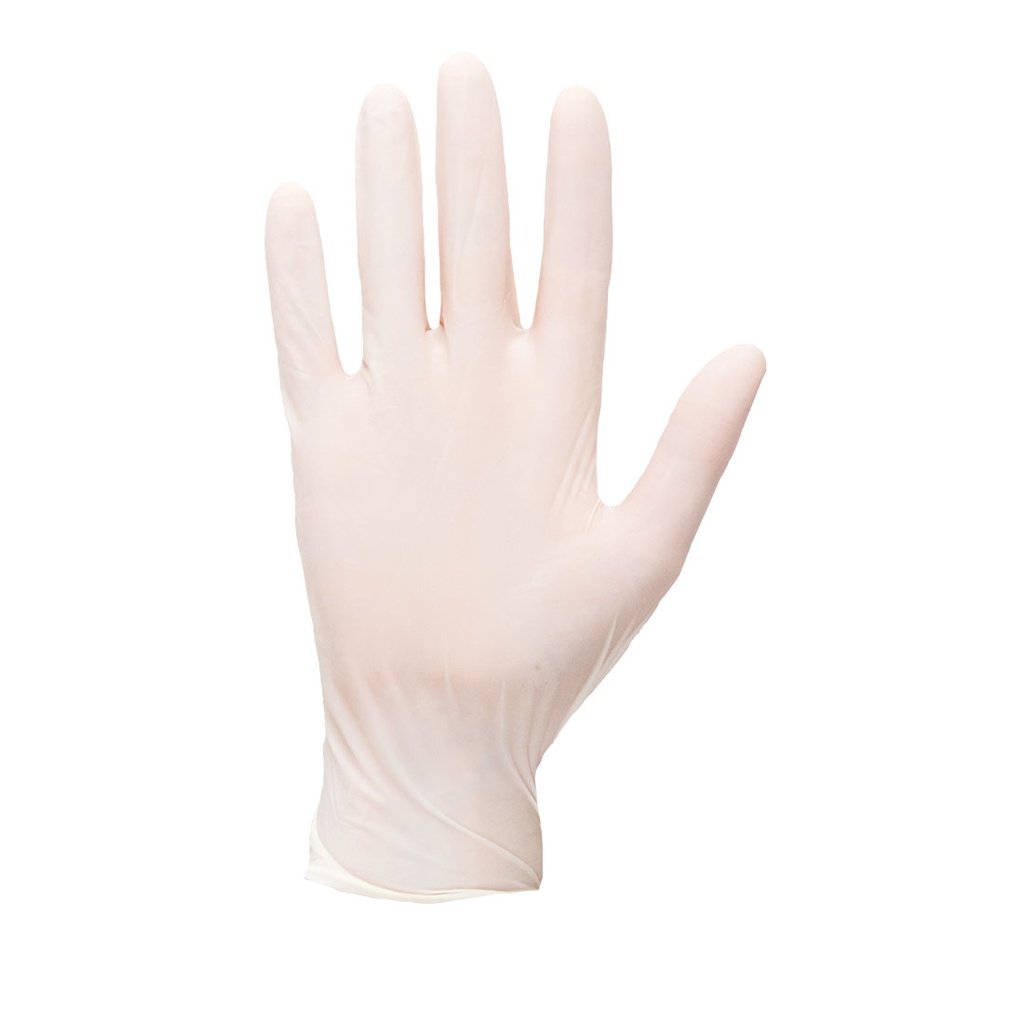 Gants jetables en vinyle poudré (Pack de 100) Blanc