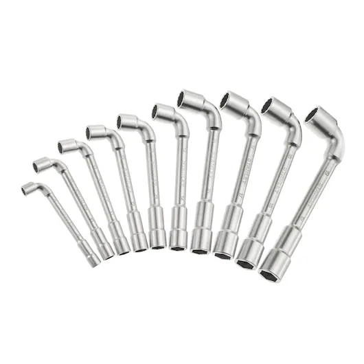 Jeu de clés à pipe coudées Stanley 6 x 6, 10 pièces