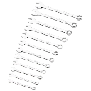 Jeu de clés mixtes Stanley, 12 pièces