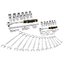 Coffret de douilles ¼’’ + ½’’ + clés mixtes - Jeu de 50 pcs - Fatmax