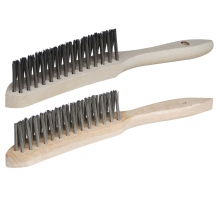 Brosse métallique fils en "V"