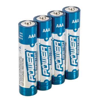Piles alcalines Super LR3, type AAA, 4 pcs