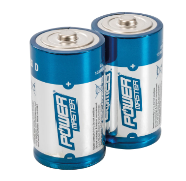 Piles alcalines Super LR20, type D, 2 pcs
