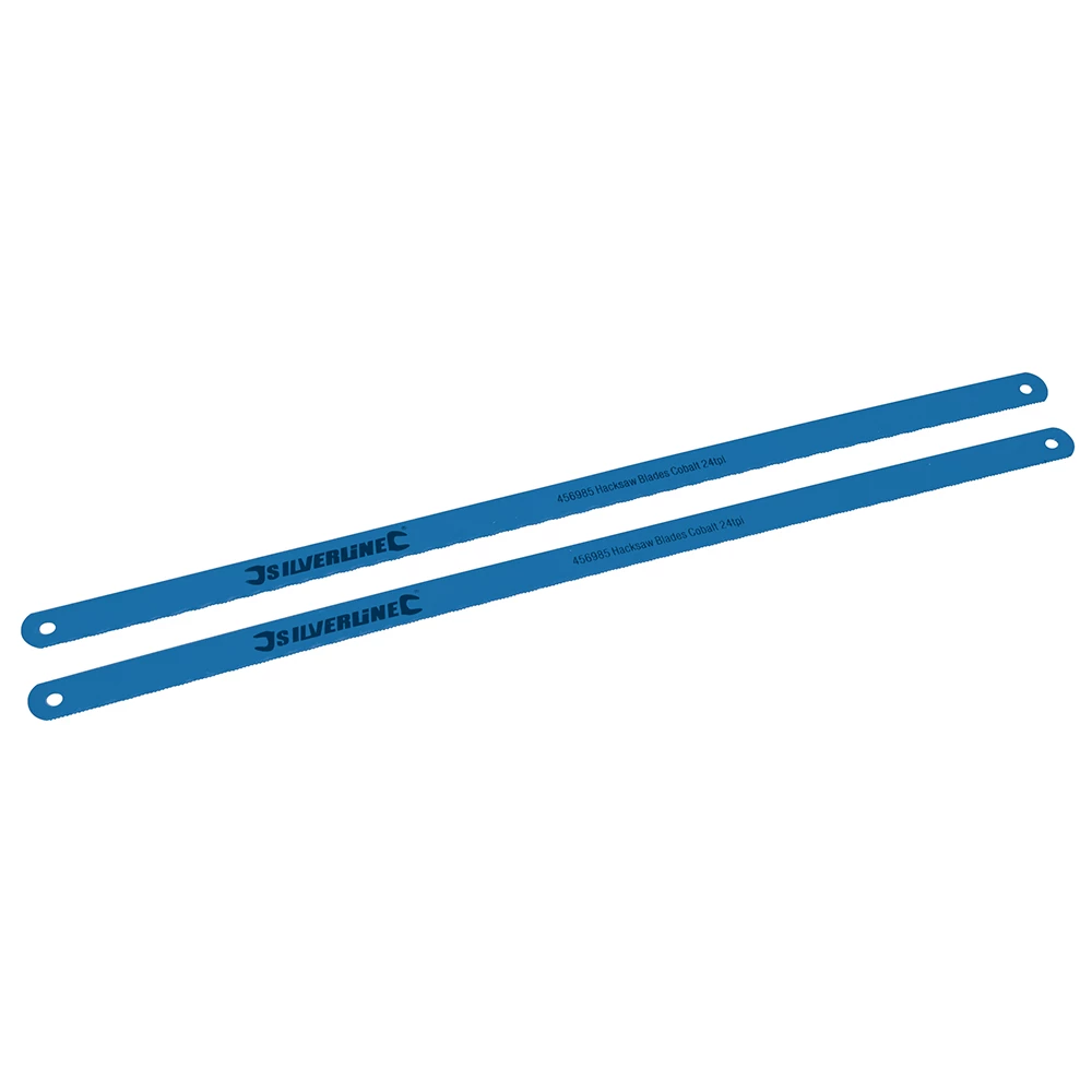 Lames au cobalt pour scie à métaux, 2 pcs