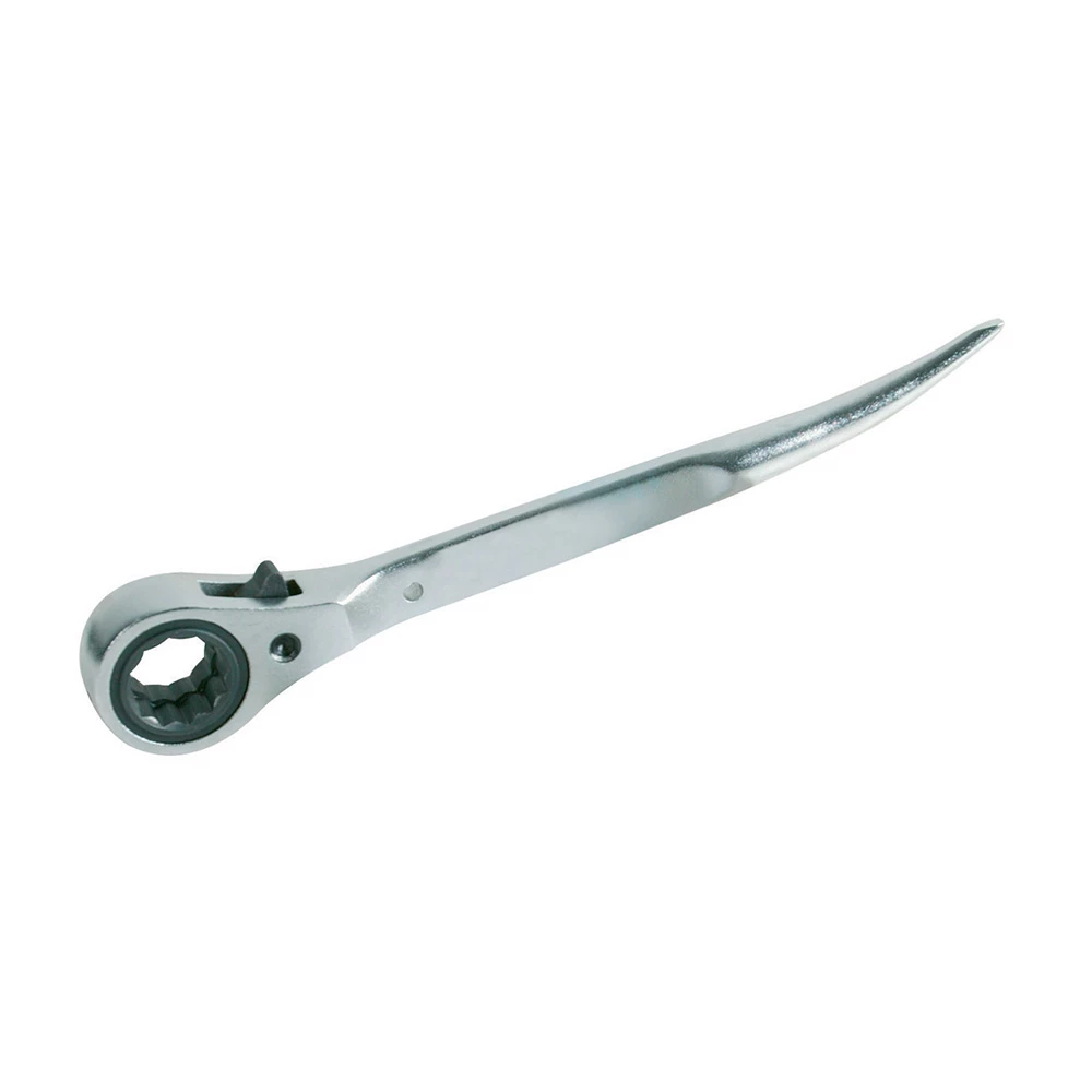 Clé d'échafaudage double 17 et 19 mm