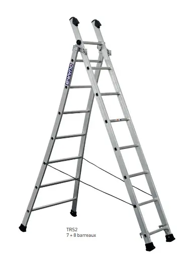 Échelle transformable 2 plans