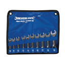Clés mixtes courtes, 10 pcs