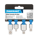 Adaptateurs de douilles, 4 pcs