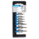 Douilles T10 - T40, 1/4" et 3/8", 7 pcs