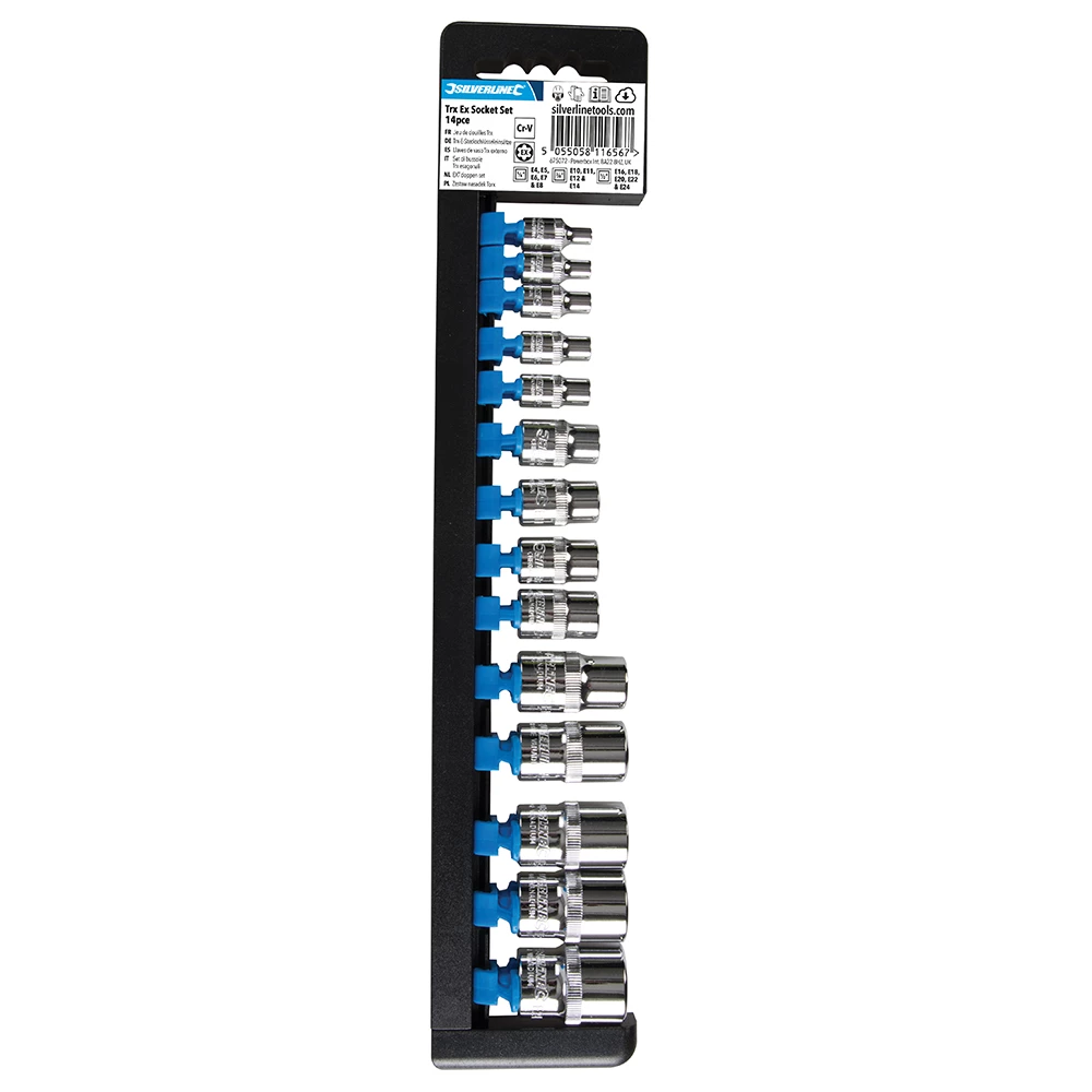 Douilles E-Trx, 14 pcs