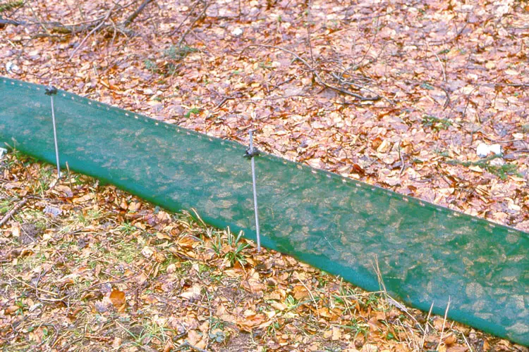 Barrière de protection pour amphibiens