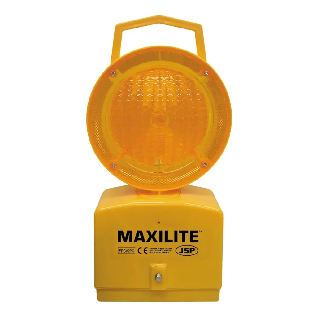 Lampe clignotante avec fixation pour balise modulable