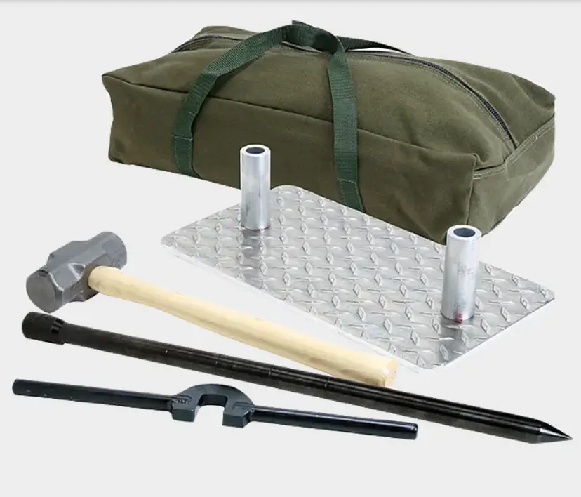 Ensemble d'outils de jauge/mesure nucléaire Humboldt