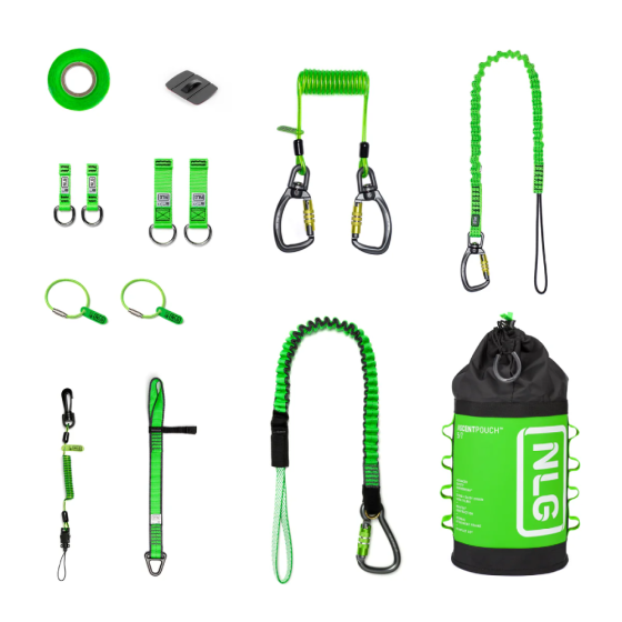 Kit d’attache pour travaux sur corde NLG