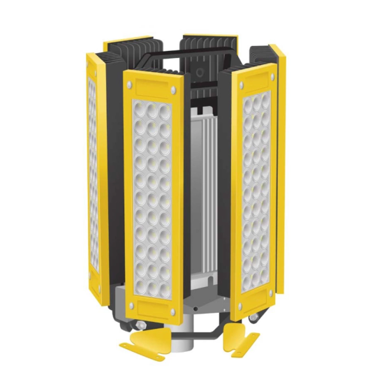 Projecteur de chantier 360° TowerLight 600W 6500K - Tête uniquement